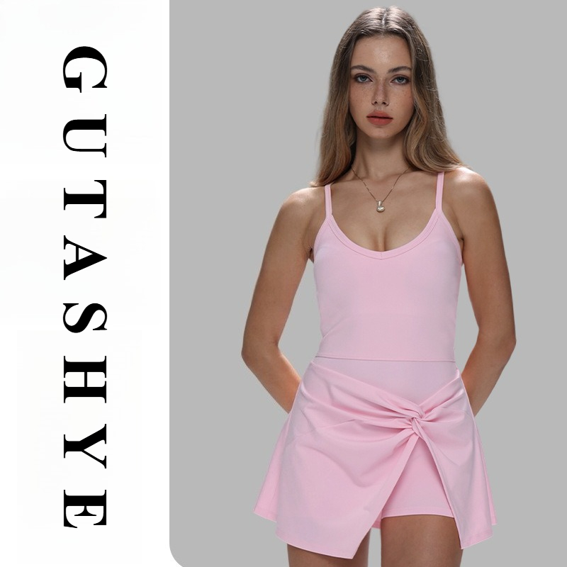 Yoga Fitness Dress - Vestido Deportivo de Yoga para Mujer,