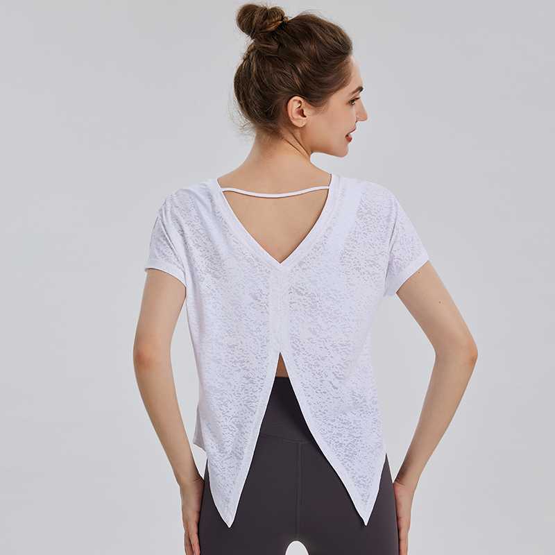 Yoga Fitness Training - Camiseta de Yoga para Mujer, Holgada,