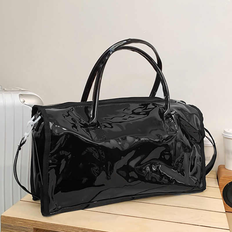 Yoga Fitness Tote - Bolsa de lona deportiva transparente de