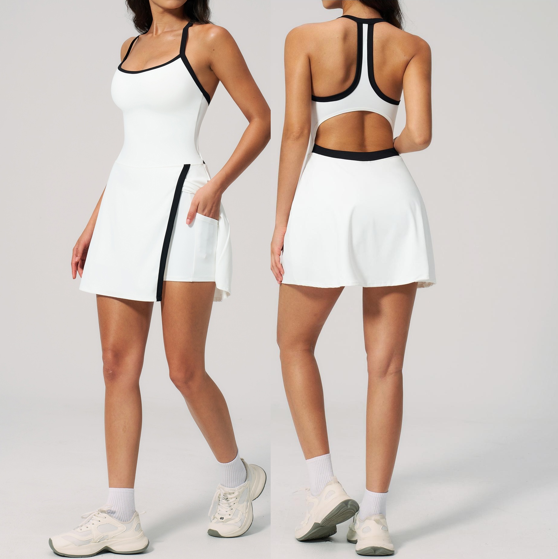 Yoga Fitness Dress - Faldas Deportivas para Mujer, para Golf,