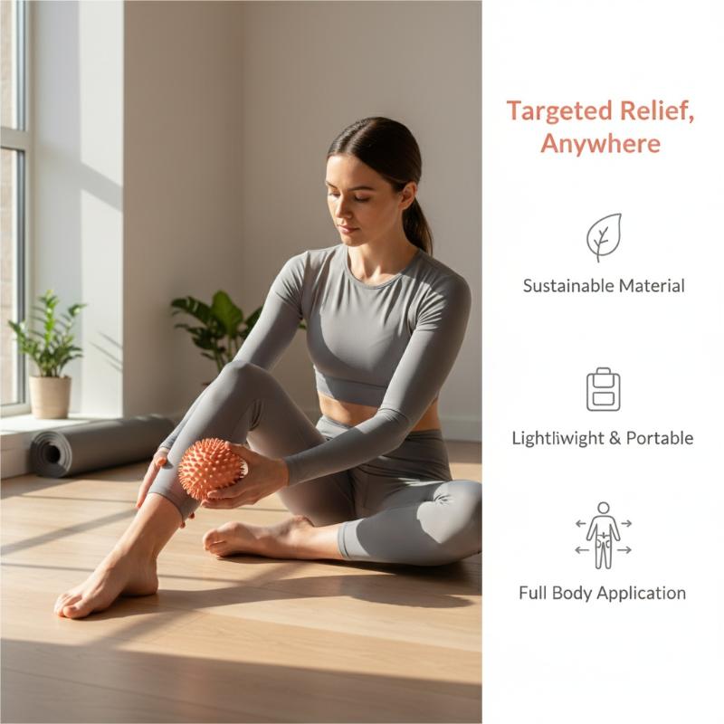 Yoga Fitness Ball - Pelota de masaje para pies con