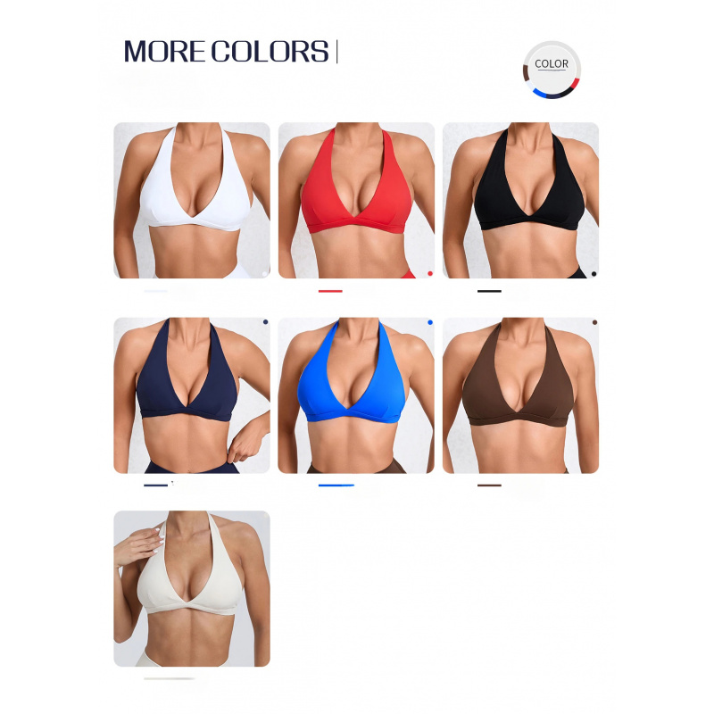 Yoga Und Fitness - Ropa de yoga con cuello halter