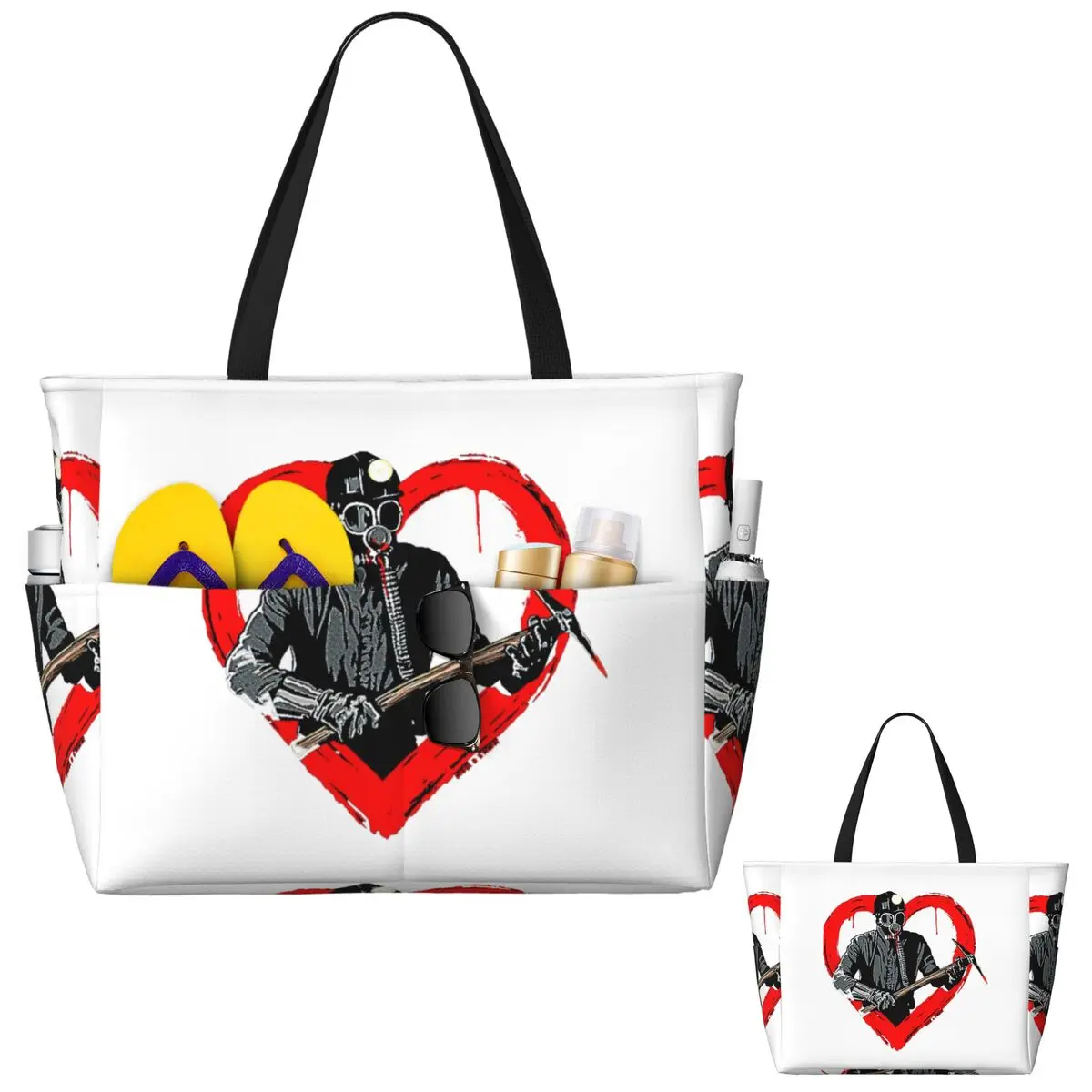 Yoga Fitness Tote - Bolso de mano grande My Bloody