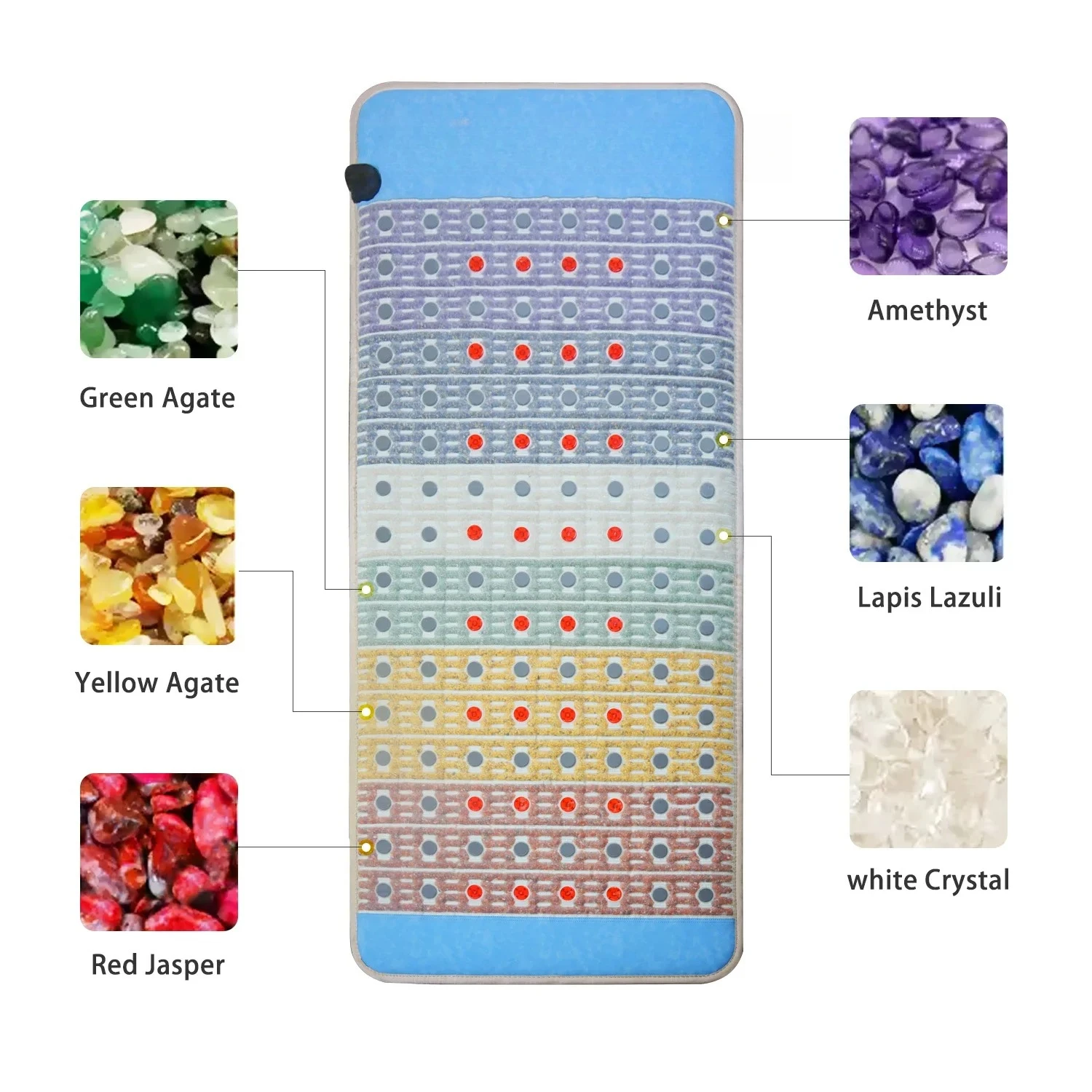 Alfombrilla de Cristal Natural - Oxygen Yoga & Fitness Joshua Creek reseña y precio
