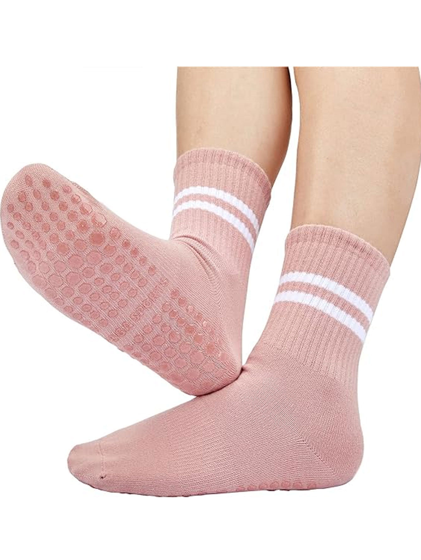3 pares de calcetines de yoga, - Jump Rope reseña y precio