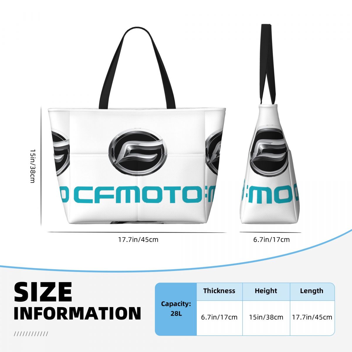Bolso de mano con logotipo de  - Yoga Fitness Tote reseña y precio