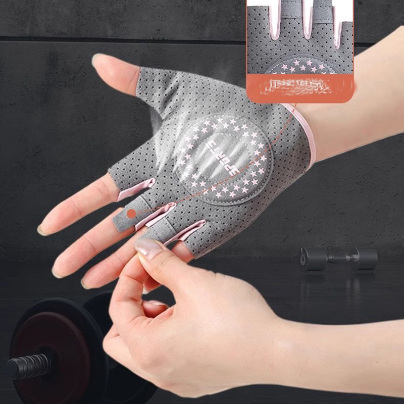 Guantes de medio dedo para fit - Yoga Fitness Spinning reseña y precio