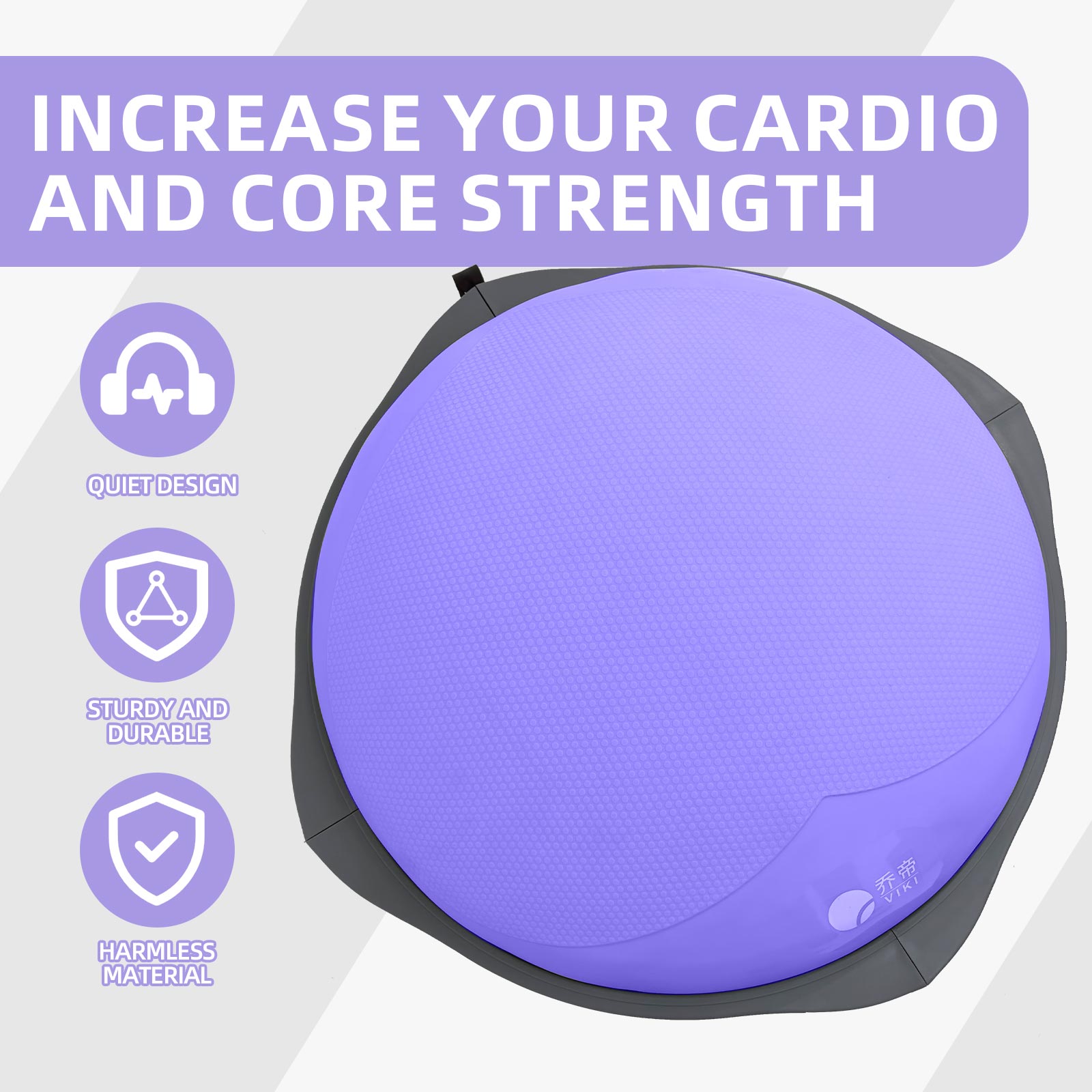 Pelota de equilibrio Bosu de 7 - Yoga Fitness Ball reseña y precio