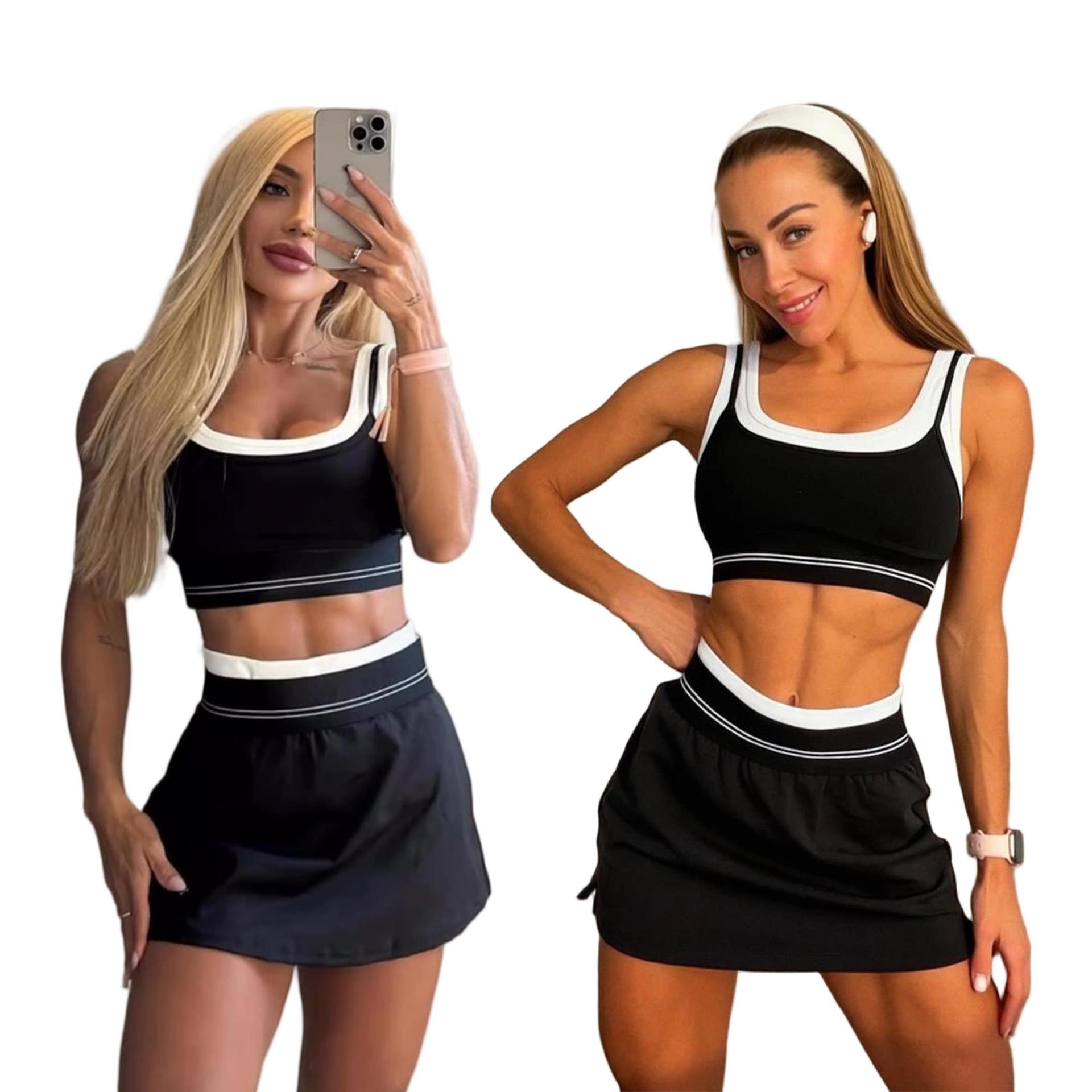 Conjunto Deportivo de Dos Piez - Yoga Fitness Set reseña y precio