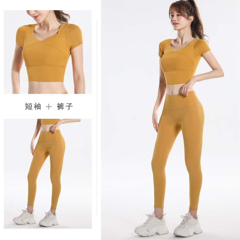 Conjunto Deportivo de Secado R - Yoga Fitness Set reseña y precio
