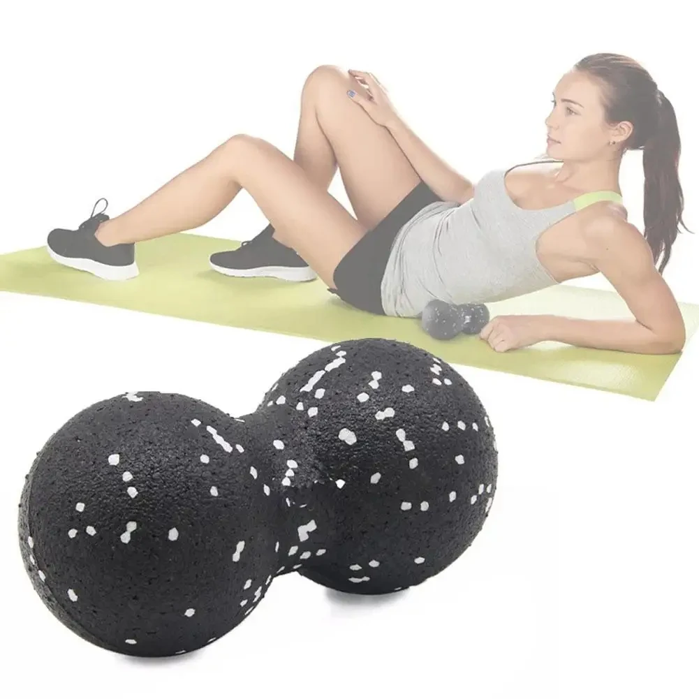 Rodillo de masaje de yoga con  - Yoga Fitness Ball reseña y precio