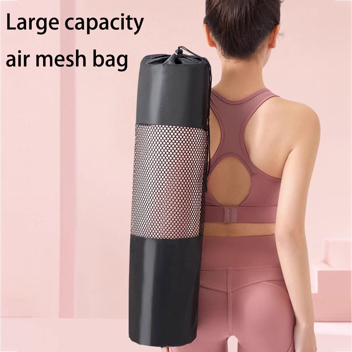 1 bolsa de malla transpirable  - Yoga Y Fitness reseña y precio