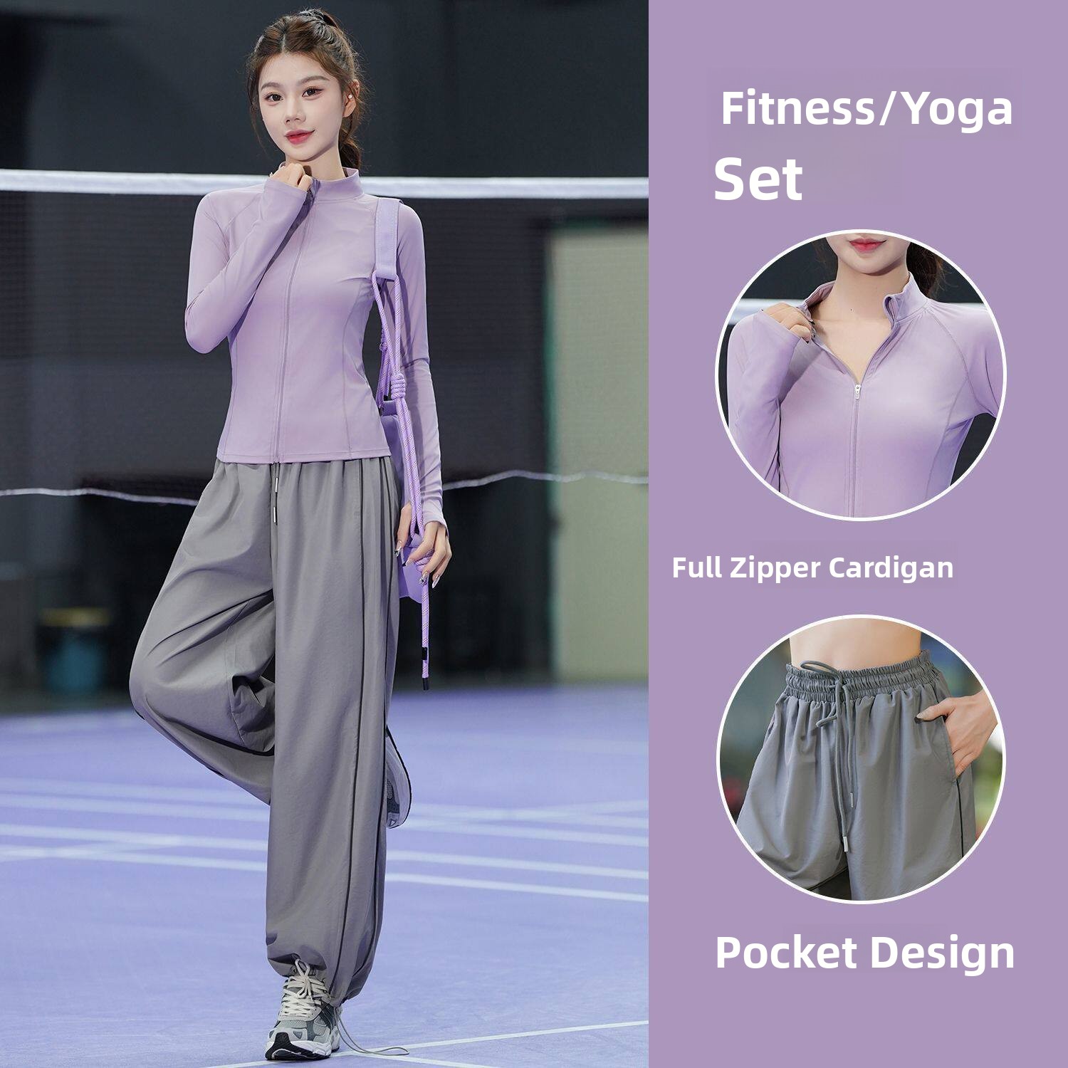 Conjunto Deportivo para Mujer, - Yoga Fitness Set reseña y precio