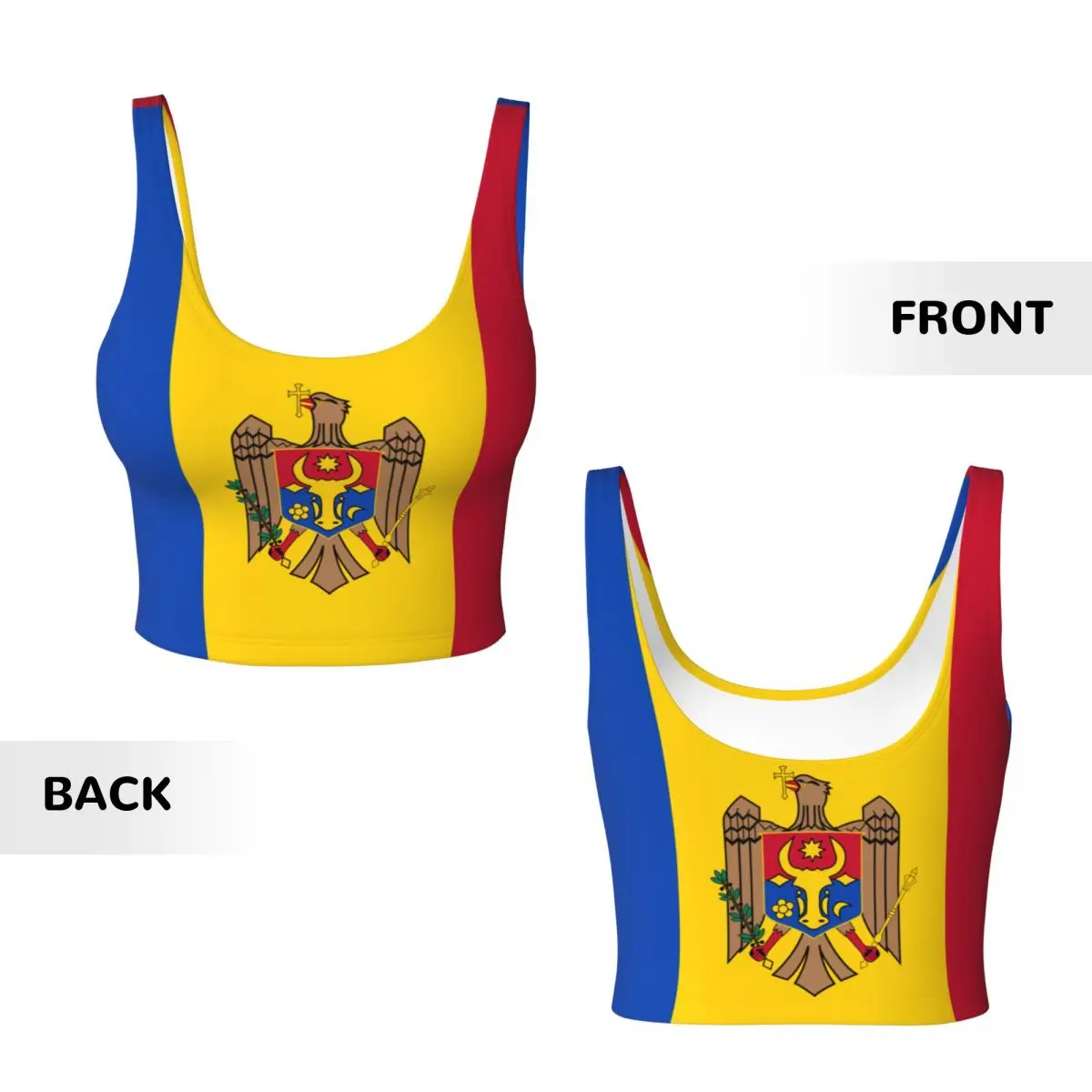 Camisetas básicas con bandera  - Yoga Y Fitness reseña y precio
