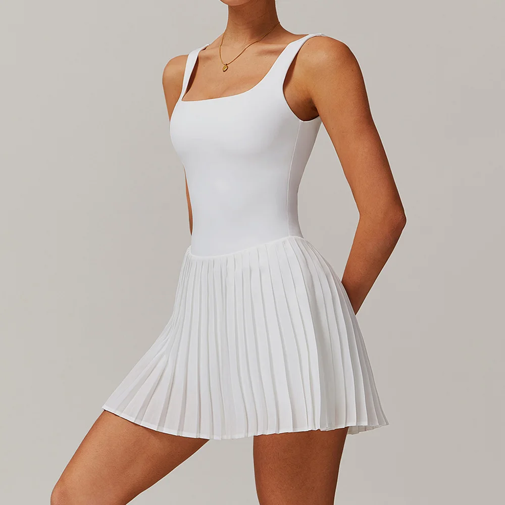 Conjunto de yoga: Vestido de t - Yoga Fitness Dress reseña y precio