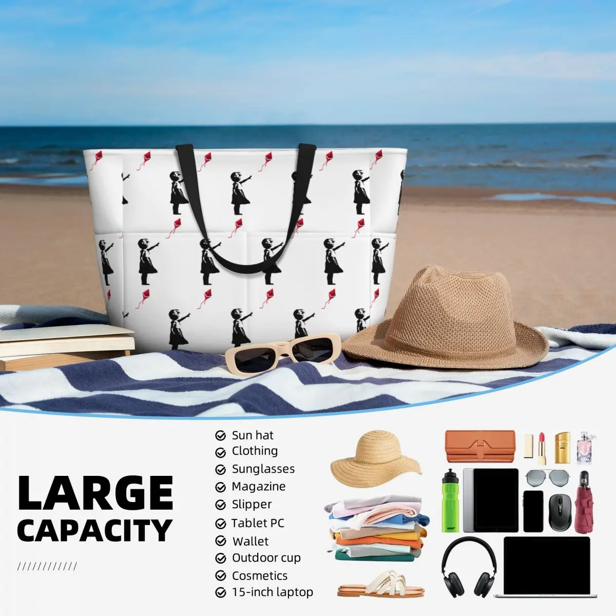 Bolso de playa Ethereum X Bank - Yoga Fitness Tote reseña y precio
