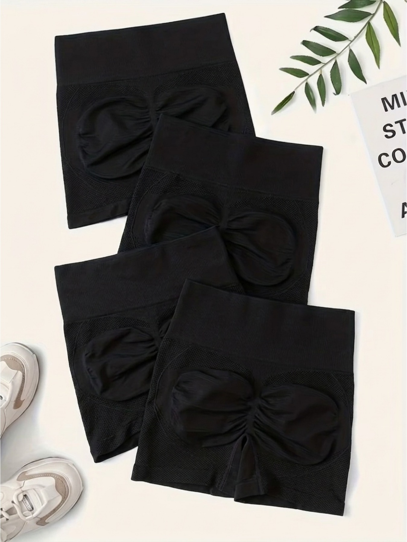 Paquete de 4 Shorts de Yoga Mo - Yoga Update Fitness reseña y precio