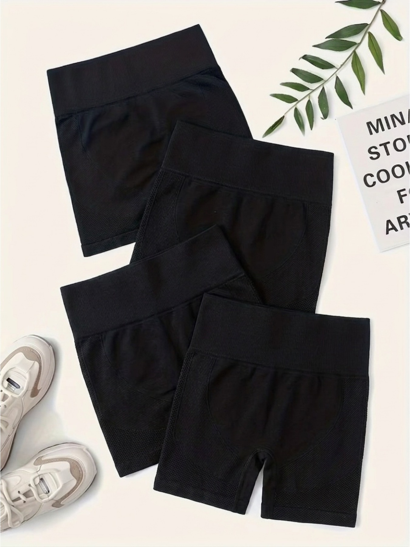 Paquete de 4 Shorts de Yoga Mo - Yoga Update Fitness reseña y precio
