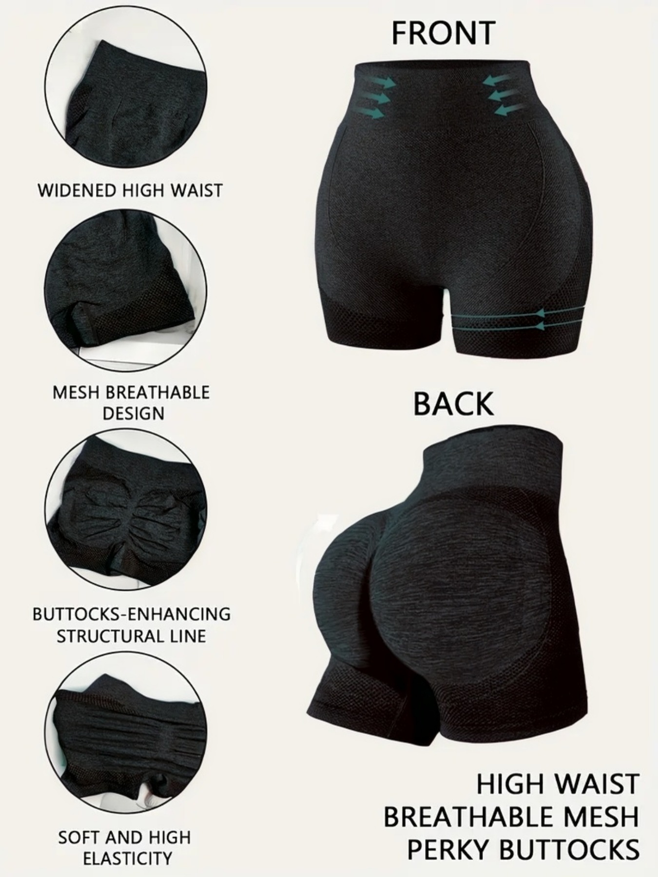 Paquete de 4 Shorts de Yoga Mo - Yoga Update Fitness reseña y precio