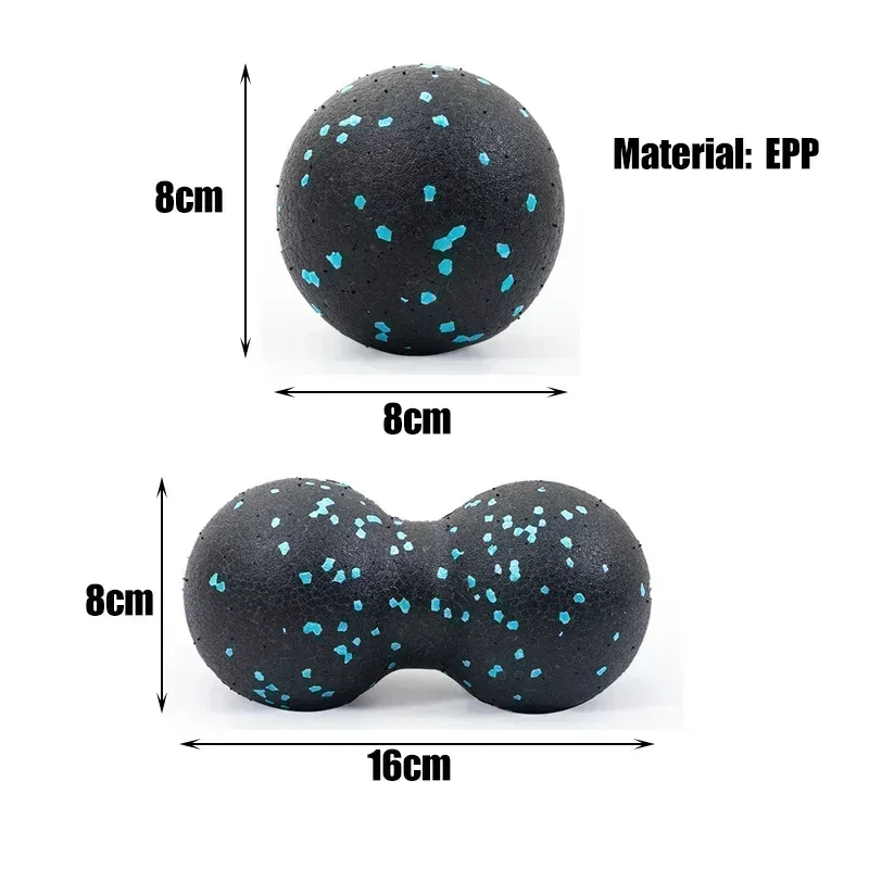 Pelota de masaje de EPP con fo - Yoga Fitness Ball reseña y precio