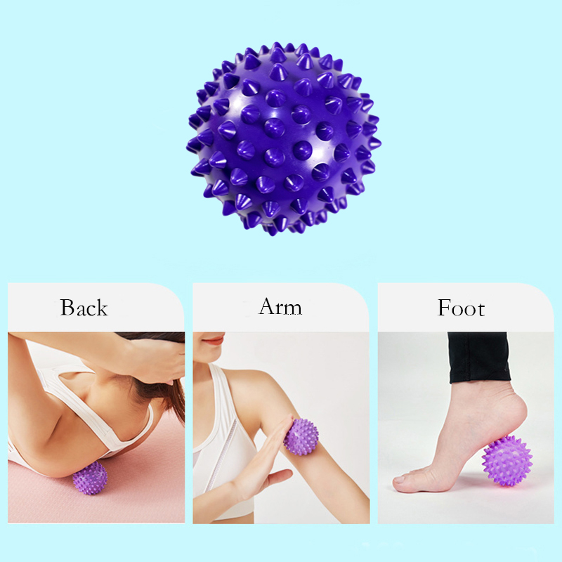 Pelota de Masaje con Púas de 7 - Yoga Fitness Ball reseña y precio