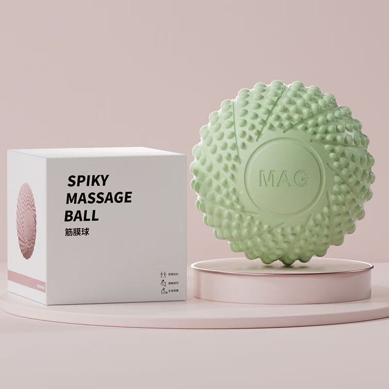 Pelota de Masaje con Púas de T - Yoga Fitness Ball reseña y precio