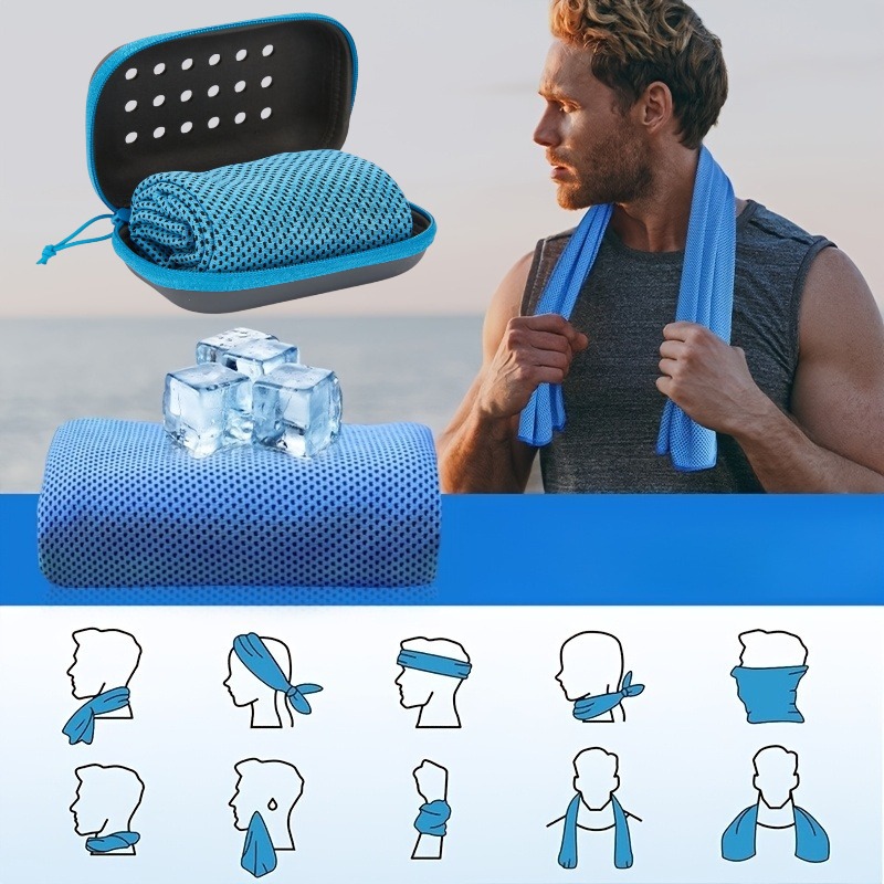 Toalla Deportiva Refrescante,  - Yoga Y Fitness reseña y precio