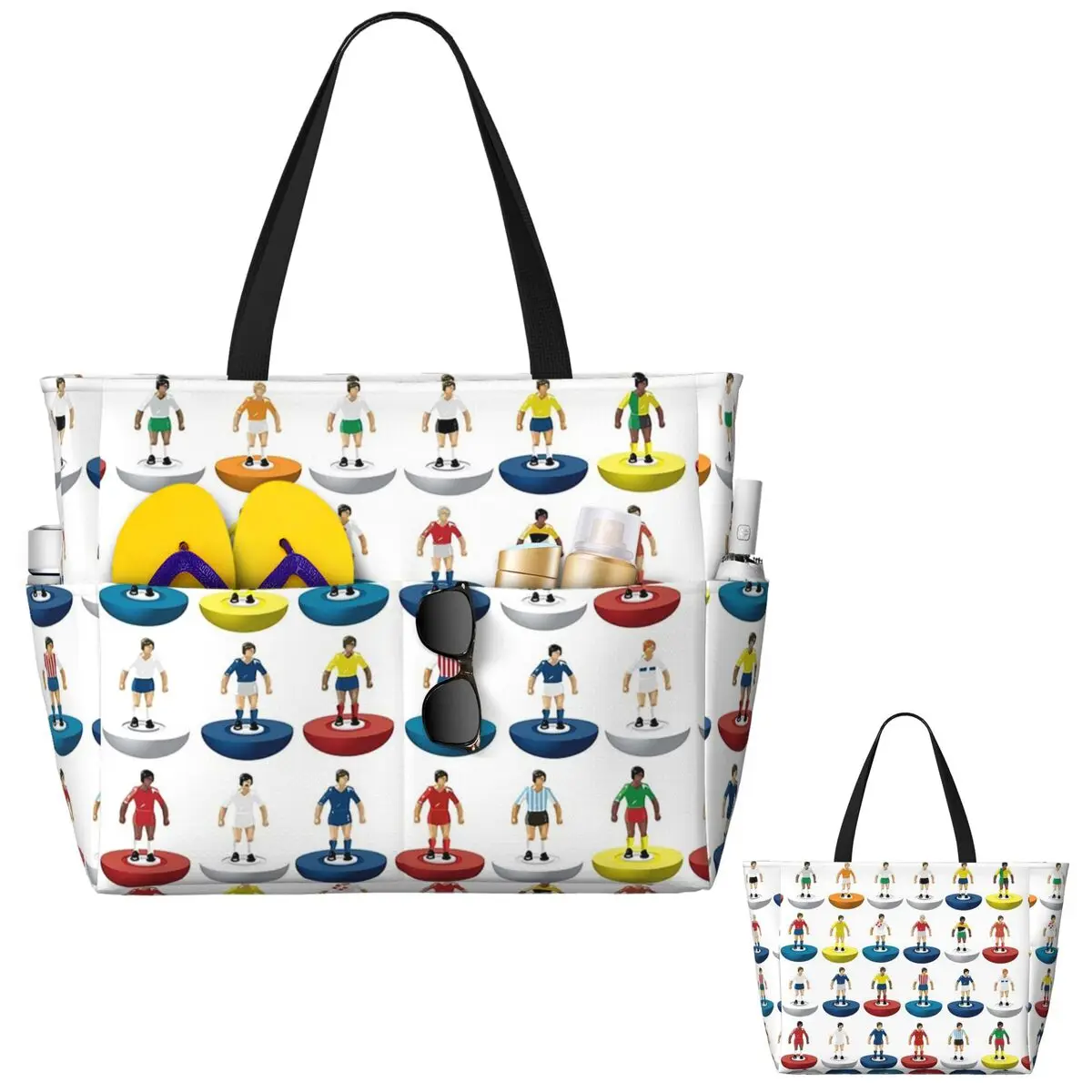 World Subbuteo Players-Bolso d - Yoga Fitness Tote reseña y precio