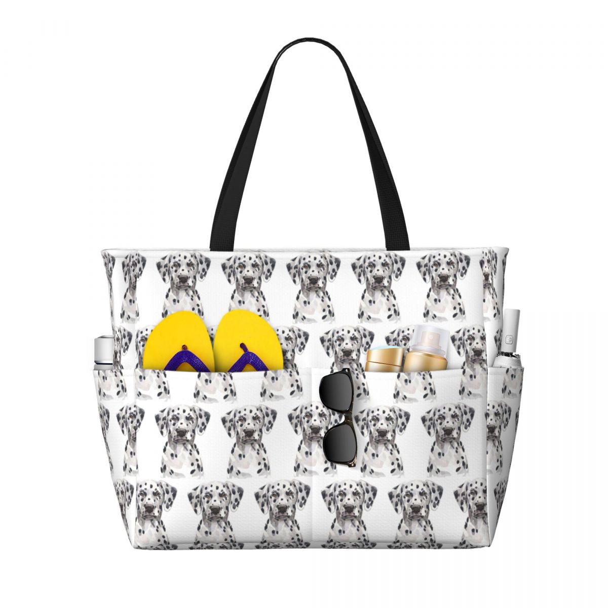Bolso de playa Dalmatian, bols - Yoga Fitness Tote reseña y precio