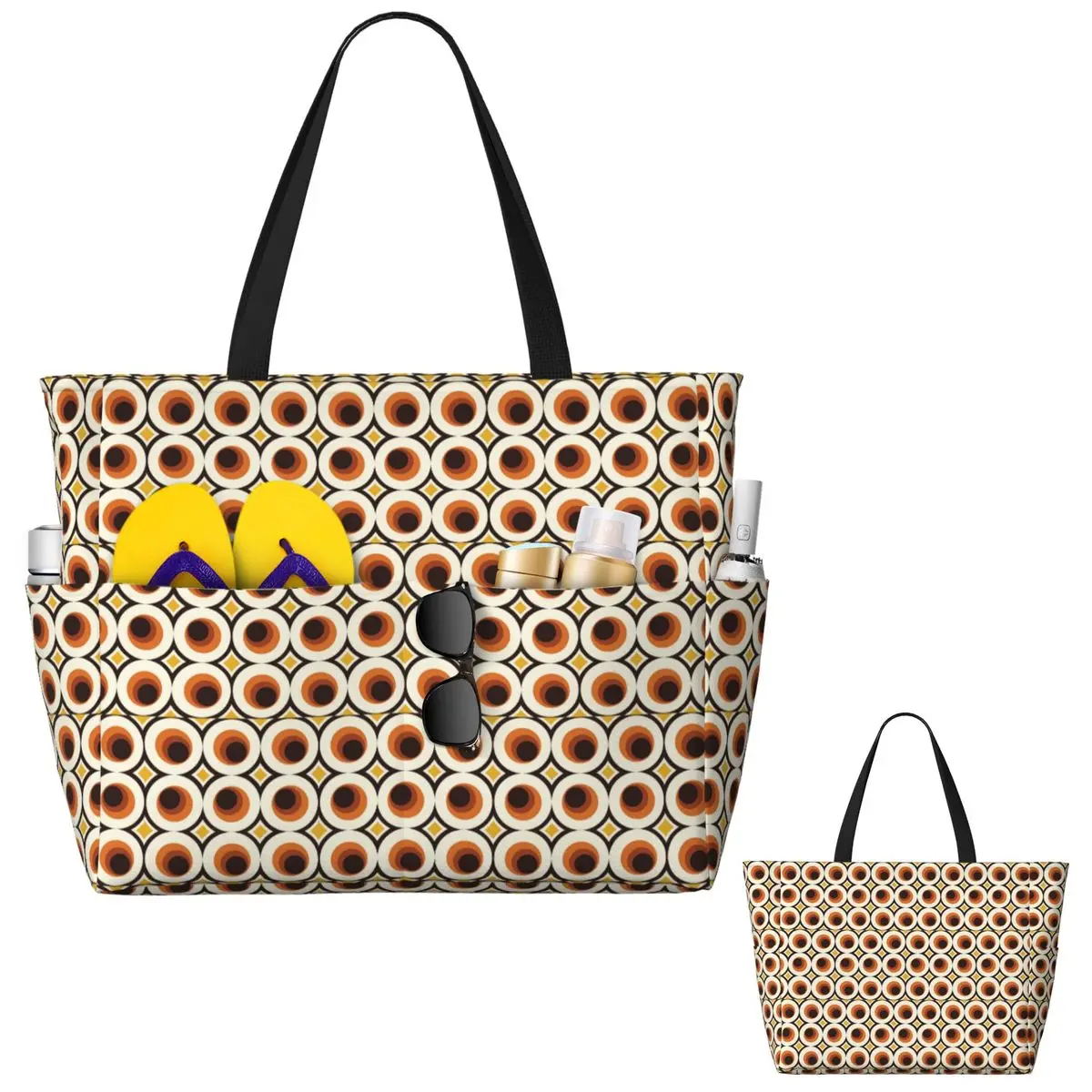 Bolso de mano circular moderno - Yoga Fitness Tote reseña y precio