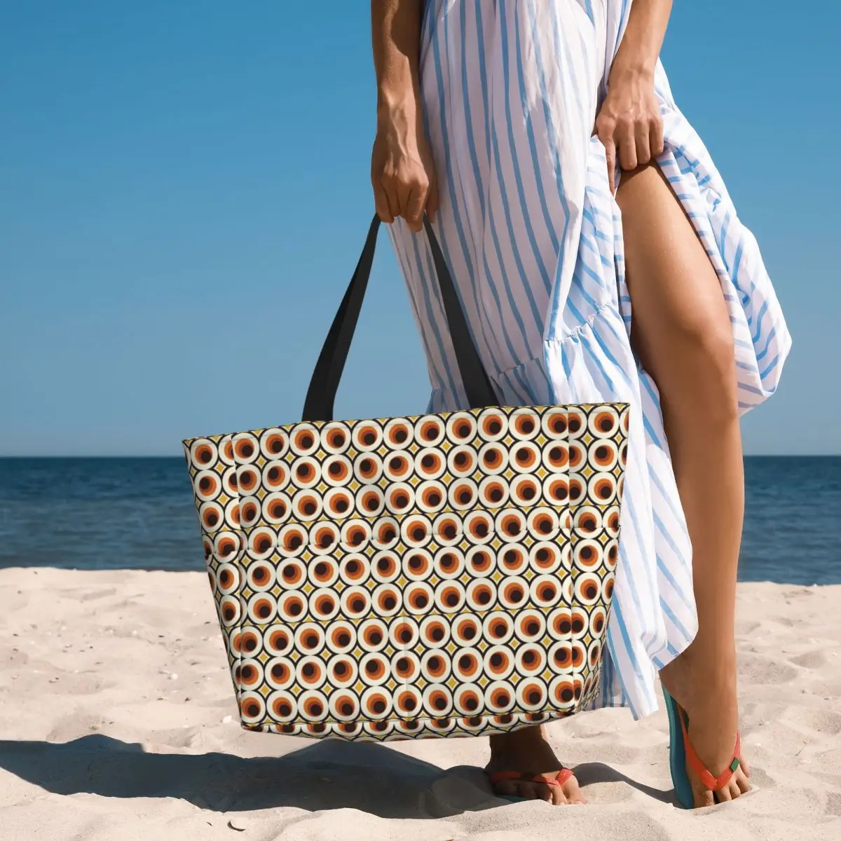 Bolso de mano circular moderno - Yoga Fitness Tote reseña y precio
